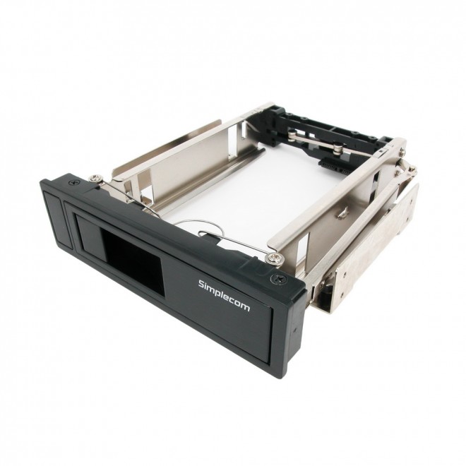  Internal 5.25" Bay Mobile Rack Hot Swap 3.5" SATA HDD Backplane Enclosure No Lock  