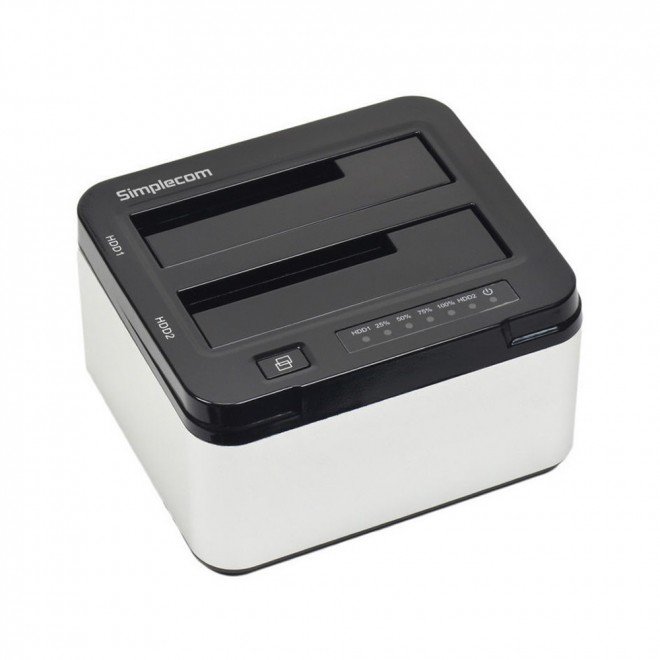  Aluminium Dual Bay USB 3.0 Docking Station for 2.5" and 3.5" SATA HDD  