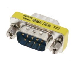  Adapter: Serial DB9 RS232 9-Pin (Male to Male)  