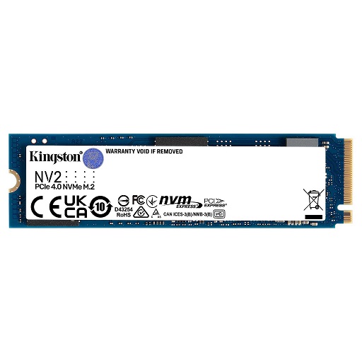  <b>M.2 NVMe SSD:</b> 2TB SNV2S, PCIe Gen4, Read: 3500MB/s, Write: 2800MB/s, 640 TBW, 1.5M MTBF  