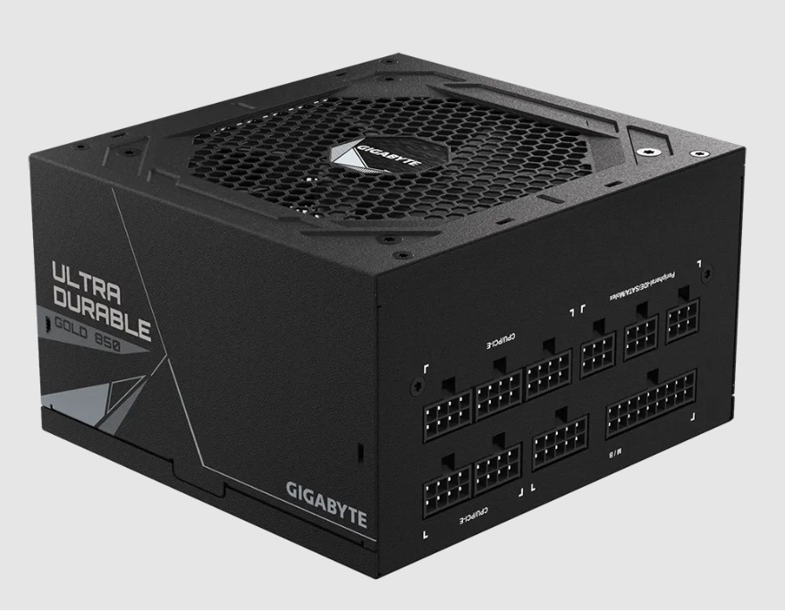  ATX PSU: 850W 80+ Gold >90% Black Flat Cables Single +12V Rail Japanese >100K Hrs, Full Modular  