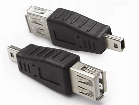  Adapter: USB2.0 AF (Female) to Mini USB (Male)  