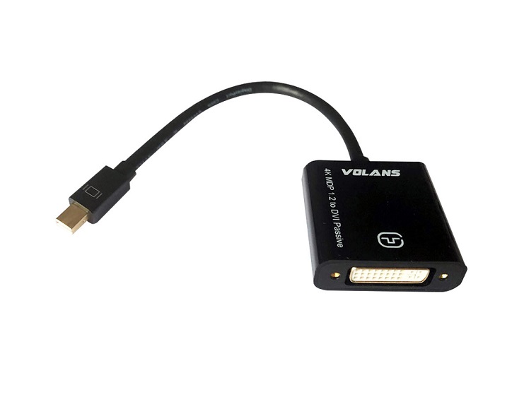  Mini DisplayPort(M) to DVI(F) 20cm - Supports 4K  