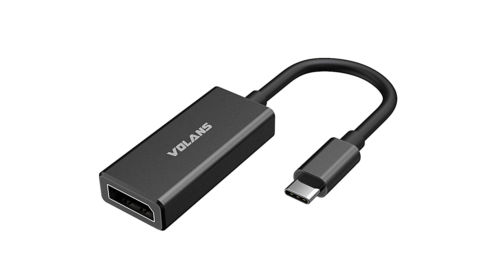  Aluminium (Type-C) USB-C to DisplayPort - Supports 4K @30Hz  