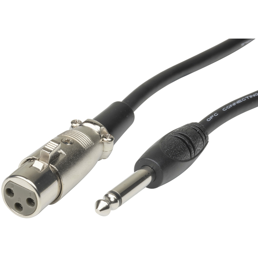  3 Pin XLR Male - 6.5mm Audio [SECOND HAND]<BR><Font color='red'>In-Store Pickup Only - Various Lengths and Condition  