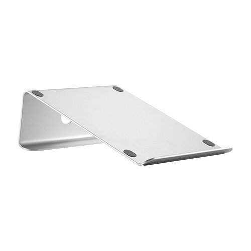  Tilted Aluminum Laptop Stand, Compatible with Macbooks, most 11-15 laptops and tablets  