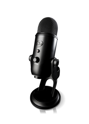  Blue Yeti 3-Capsule USB Microphone - Black  