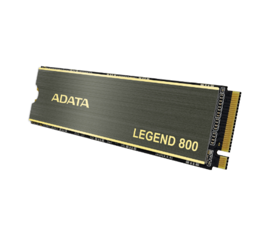  <b>M.2 NVMe SSD:</b> 1TB Legend 800 Series, PCIe Gen4, Read: 3500MB/s, Write: 2200MB/s, 600TBW  