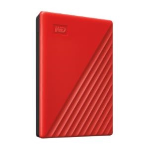  <b>Portable 2.5" Drive:</b> MY PASSPORT 2TB RED 2.5IN USB 3.0  